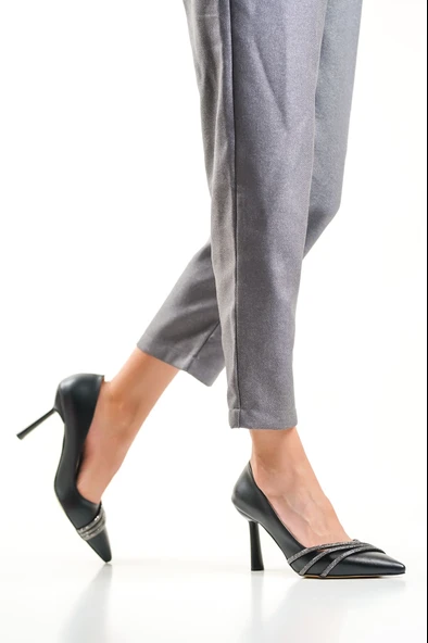Kadın İnce Topuklu Stiletto TR040Y15A - Resim 4