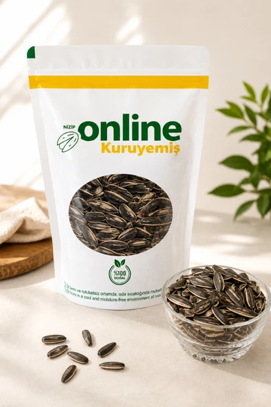 Online Kuruyemiş Dakota Ayçekirdeği Sade Kavrulmuş 1000 gram ürün görseli 1