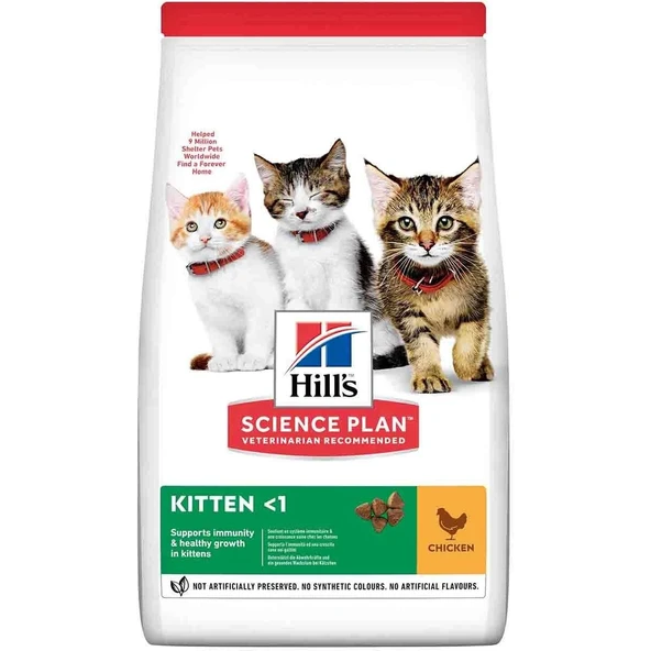 Hills Science Plan Kitten Tavuklu Yavru Kedi Maması 1.5 kg ürün görseli 1