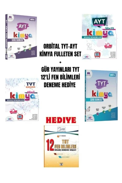 ORBİTAL TYT-AYT KİMYA FULLETEN SET ürün görseli 1