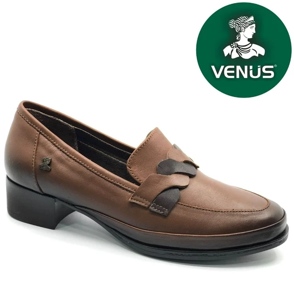 Venüs Cedrus Hakiki Deri Comfort Ortopedik Kadın Topuklu Ayakkabı ürün görseli 1