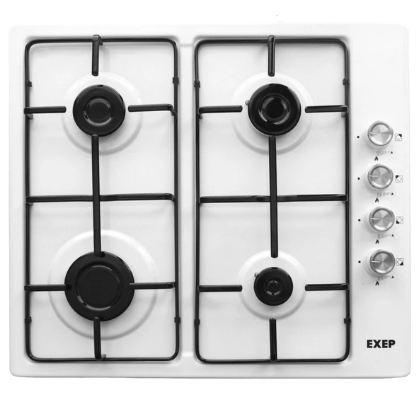 EXEP BASİC EĞİK BEYAZ ANKASTRE SET (ED401-EO330-EF200) - Resim 3