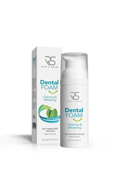 RİSE & SHİNE Nane Aromalı Diş Temizleme Köpüğü - 50 ml ürün görseli 1