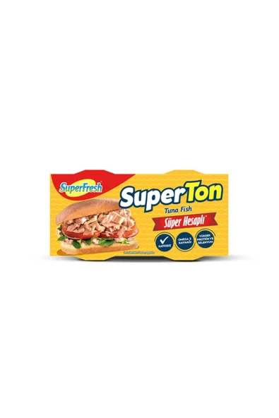 SuperFresh SUPERTON BALIGI 2X135 GR. ürün görseli 1