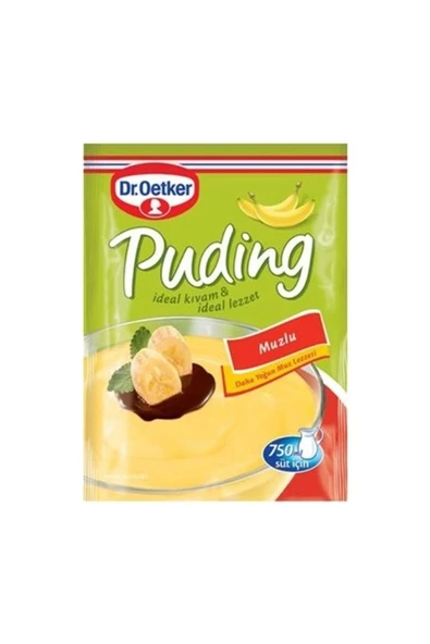 Dr. Oetker Dr.oetker Puding Muzlu 120 gr ürün görseli 1