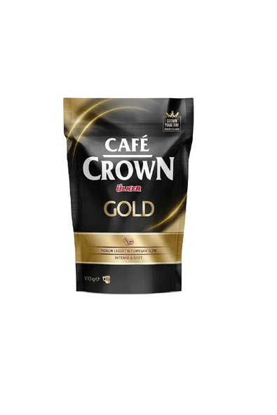 Ülker Cafe Crown Gold 100 Gr Çözünebilir Kahve ürün görseli 1