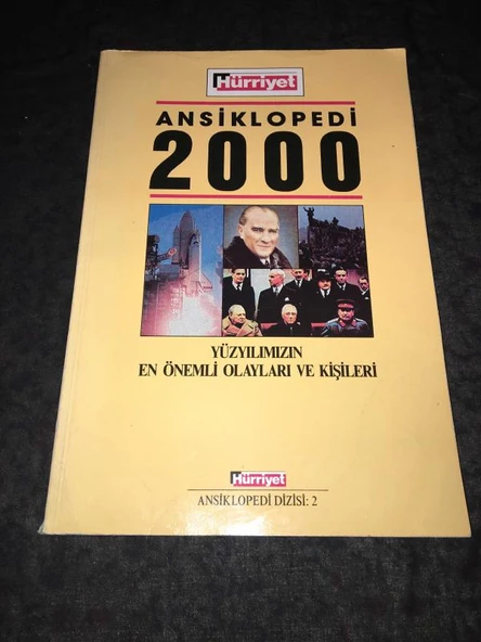 ANSİKLOPEDİ 2000 Yüzyılımızın En Önemli Olayları ve Kişileri (Sahafiye Kitap) ürün görseli 1