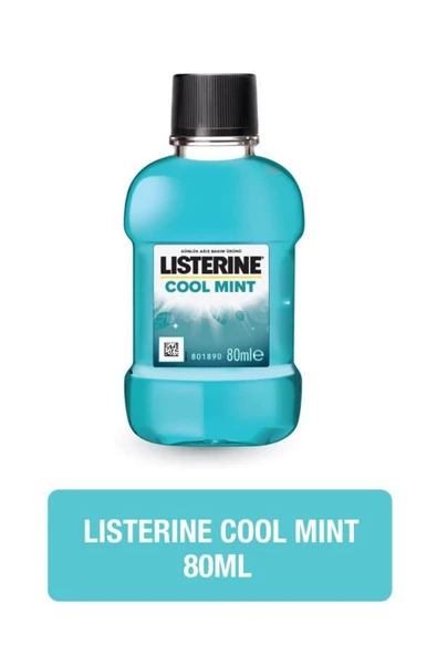 Listerine Cool Mint 80ml ürün görseli 1
