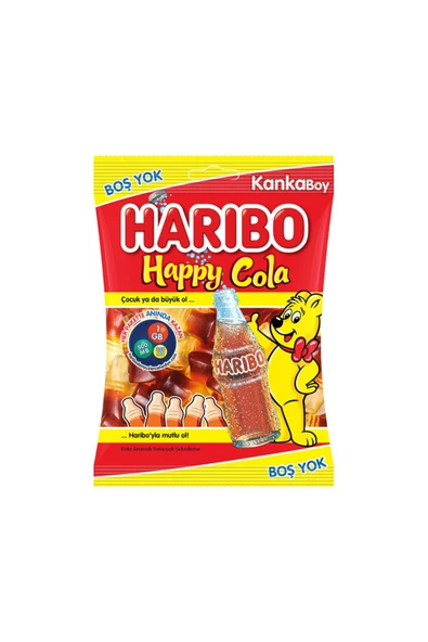 Haribo HARİBO HAPPY COLA 80 GR x 1 Paket ürün görseli 1