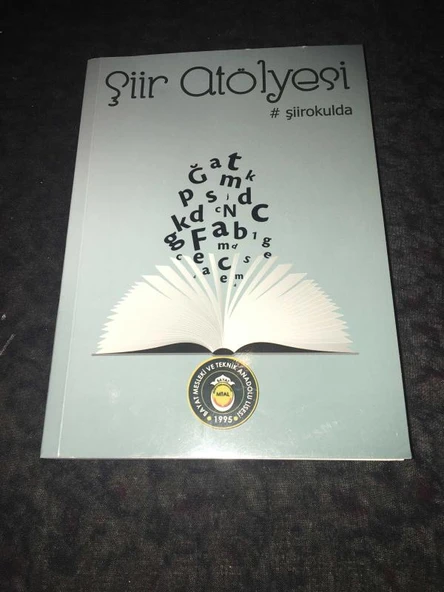 ŞİİR ATÖLYESİ (Sahafiye Kitap) ürün görseli 1