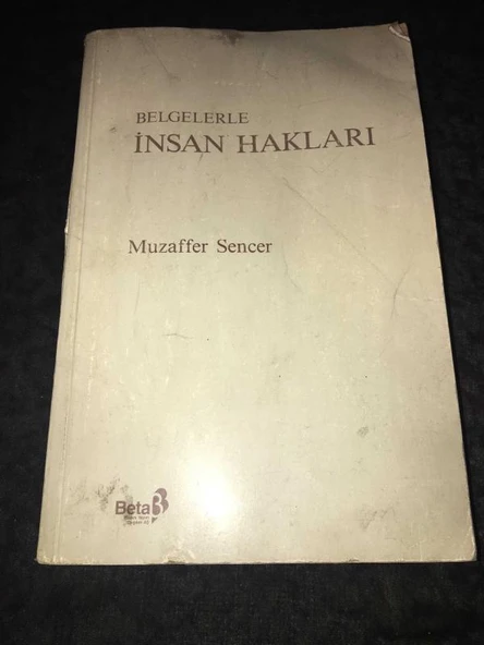 BELGELERLE İNSAN HAKLARI (Sahafiye Kitap) ürün görseli 1