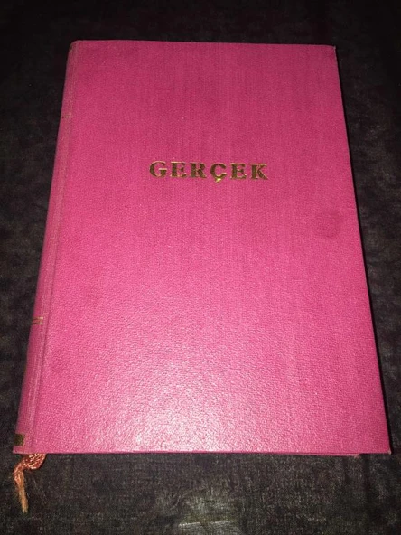 GERÇEK Dergisi 1978 [Toplam 20 Sayı- 2 Cilt Takım ] [Bkz. Açıklama] (Sahafiye Kitap) ürün görseli 1