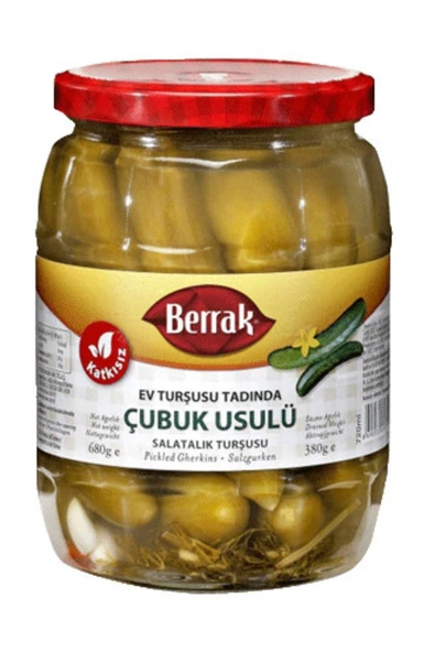 Berrak Çubuk Salatalık Turşusu 670 gr ürün görseli 1