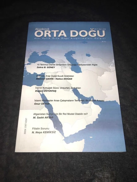 Akademik ORTA DOĞU Cilt 11 2016 Sayı 1 AFGANİSTAN SURİYE İÇİN BİR MODEL OLABİLİR Mİ - M. Sadık Akyar (Sahafiye Kitap) ürün görseli 1