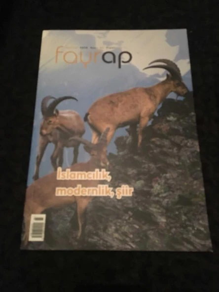 FAYRAP Haziran 2016 Sayı 85 İSMALCILIK,MODERNLİK,ŞİİR (Sahafiye Kitap) ürün görseli 1