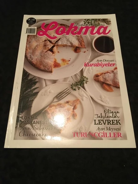 Portakal Ağacı'ndan LOKMA Dergisi Ocak 2018 Sayı 38 (Sahafiye Kitap) ürün görseli 1