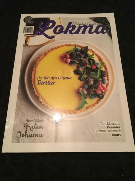 Portakal Ağacı'ndan LOKMA Dergisi Eylül 2018 Sayı 46 (Sahafiye Kitap) ürün görseli 1