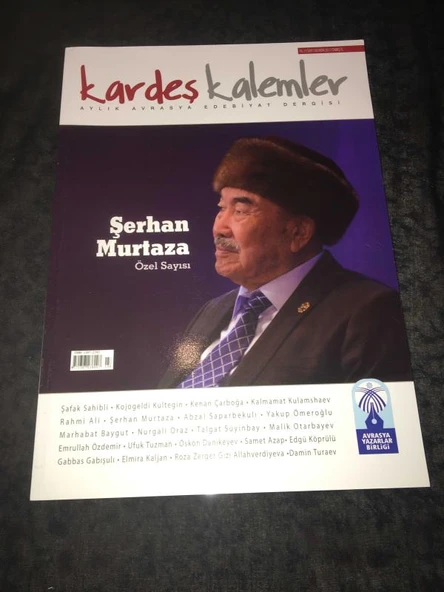 KARDEŞ KALEMLER Dergisi Ekim 2017 Sayı 130 ŞERHAN MURTAZA Özel Sayısı (Sahafiye Kitap) ürün görseli 1
