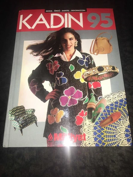 KADIN 95 Moda, Örgü, Dantel, Dekorasyon (Sahafiye Kitap) ürün görseli 1