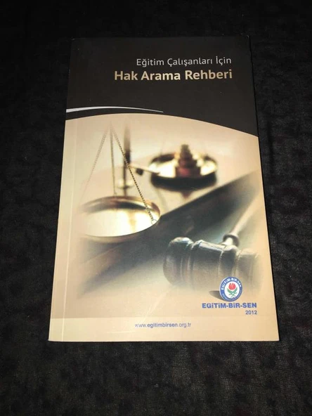 Eğitim Çalışanları İçin HAK ARAMA REHBERİ (Sahafiye Kitap) ürün görseli 1
