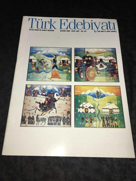 TÜRK EDEBİYATI Dergisi Kasım 1995 Sayı 265 OSMANLI'DA HAREM Adlı kitabımıza yöneltilen itirazlar ve cevapları - AHMET AKGÜNDÜZ (Sahafiye Kitap) ürün görseli 1