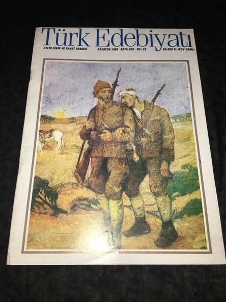 TÜRK EDEBİYATI Dergisi Ağustos 1995 Sayı 262 EVLİYA ÇELEBİ ULUDAĞ'DA,Reşat Ekrem Koçu (Sahafiye Kitap) ürün görseli 1