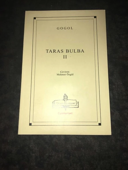 TARAS BULBA II [2] (Sahafiye Kitap) ürün görseli 1