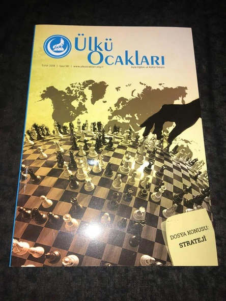 ÜLKÜ OCAKLARI Dergisi Eylül 2018 Sayı 181 Dosya Konusu STRATEJİ (Sahafiye Kitap) ürün görseli 1