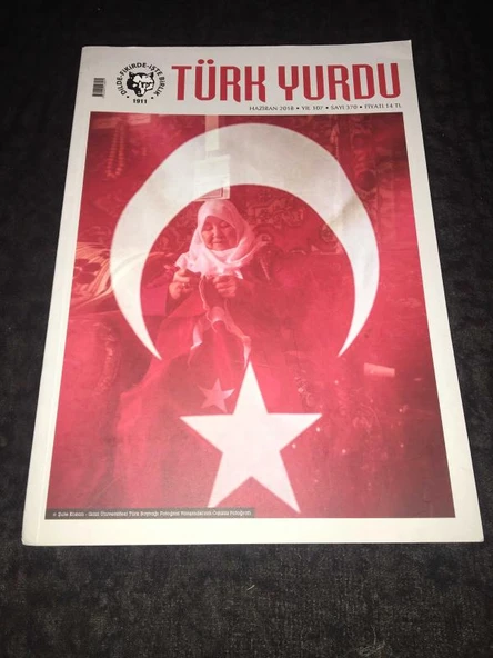 TÜRK YURDU Dergisi Haziran 2018 Sayı 370 YENİ İPEK YOLU e-Ticaret - AHMET SAĞLAM (Sahafiye Kitap) ürün görseli 1