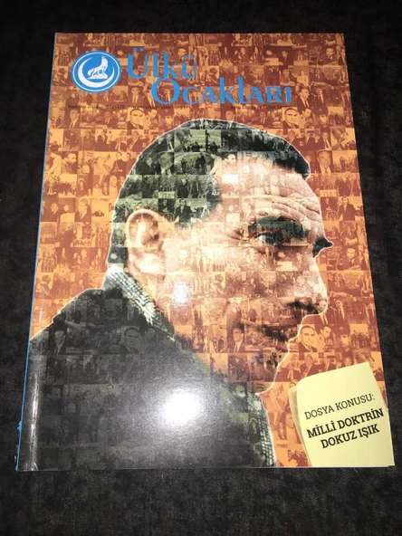 ÜLKÜ OCAKLARI Dergisi Haziran 2018 Sayı 178 Dosya Konusu MİLLİ DOKTRİN DOKUZ IŞIK (Sahafiye Kitap) ürün görseli 1