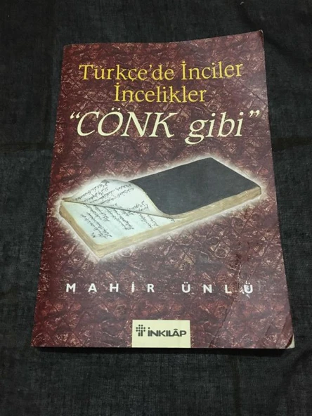 TÜRKÇE'DE İNCİLER İNCELİKLER Cönk Gibi (Sahafiye Kitap) ürün görseli 1