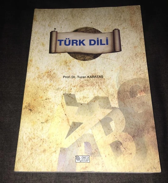 TÜRK DİLİ (Sahafiye Kitap) ürün görseli 1