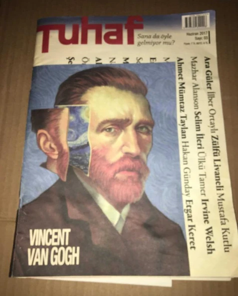 TUHAF Haziran 2017 Sayı 3 POSTERLİ (Sahafiye Kitap) ürün görseli 1