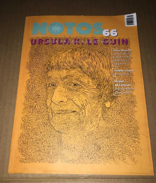 NOTOS Ekim Kasım 2017 Sayı 66  Ursula K. Le Guin (Sahafiye Kitap) ürün görseli 1