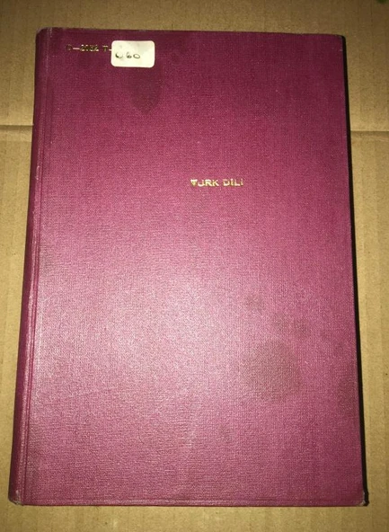 TÜRK DİLİ 1986 Sıralı 414-415-416-417-418-419-420.Sayılar. (Sahafiye Kitap) ürün görseli 1