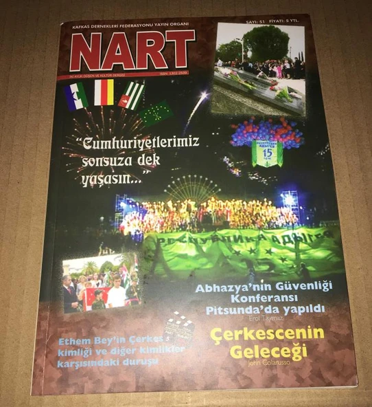 NART Eylül Ekim 2006 Sayı 51 ÇERKESCENİN GELECEĞİ John  Colarusso (Sahafiye Kitap) ürün görseli 1