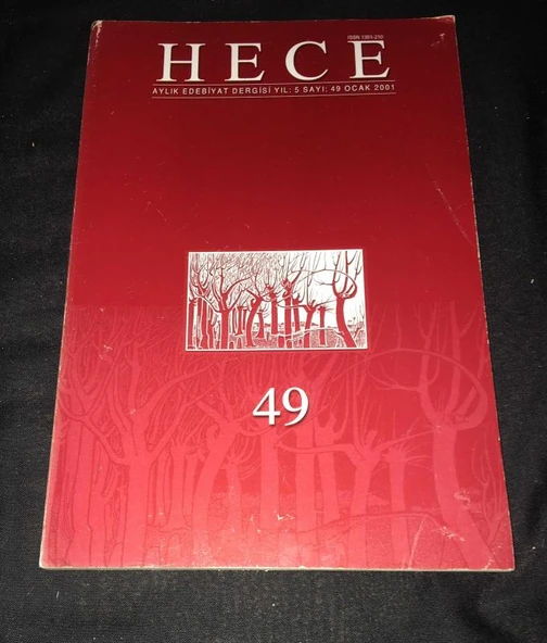 HECE Dergisi Ocak 2001 Sayı 49 (Sahafiye Kitap) ürün görseli 1
