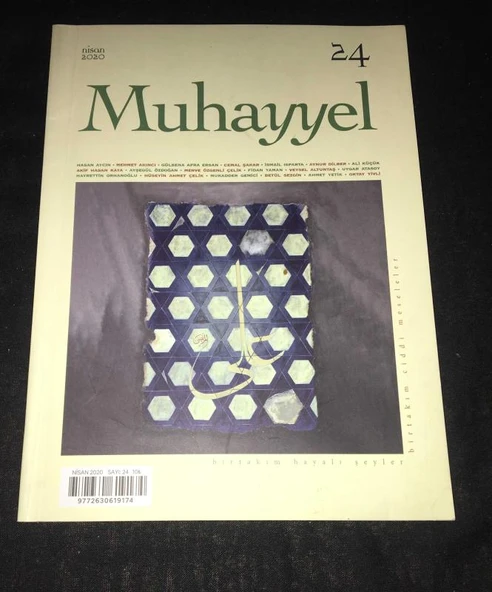 MUHAYYEL Dergisi Nisan 2020 Sayı 24 Hattat Mustafa Cemil Efe ile Söyleşi-Hüseyin Ahmet Çelik (Sahafiye Kitap) ürün görseli 1