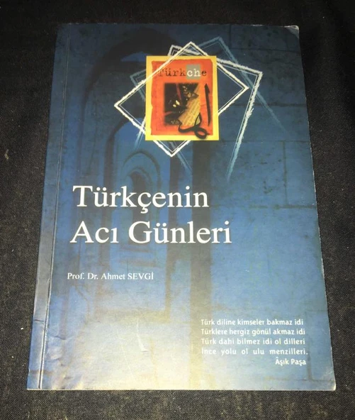 TÜRKÇENİN ACI GÜNLERİ (Sahafiye Kitap) ürün görseli 1