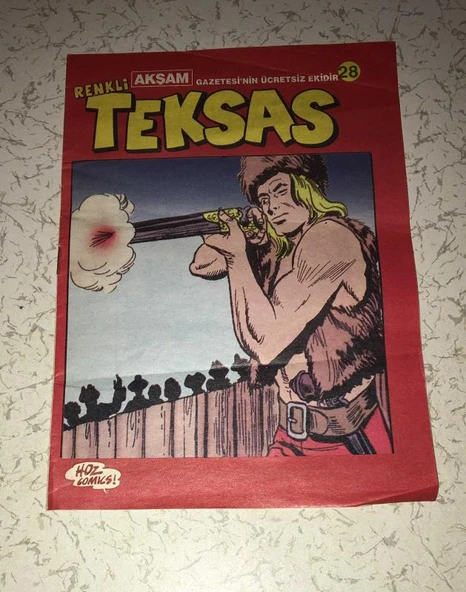 RENKLİ TEKSAS Fasikül 28 (Sahafiye Kitap) ürün görseli 1