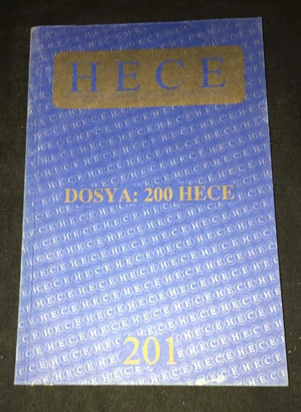 HECE Dergisi Eylül 2013 Sayı 201 Dosya 200 HECE (Sahafiye Kitap) ürün görseli 1