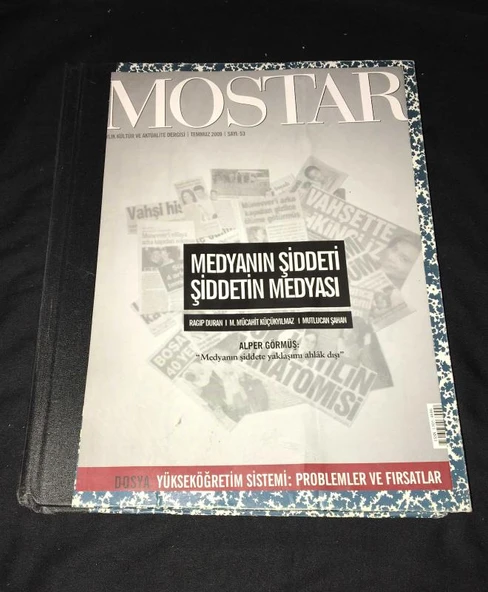 MOSTAR Dergisi 2009 Sayı 53-54-55-56-57-58 [tek ciltte] (Sahafiye Kitap) ürün görseli 1