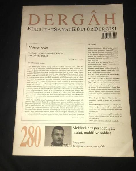 DERGAH Dergisi Haziran 2013 Sayı 280 (Sahafiye Kitap) ürün görseli 1