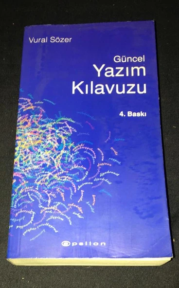 GÜNCEL YAZIM KILAVUZU 4.Baskı (Sahafiye Kitap) ürün görseli 1