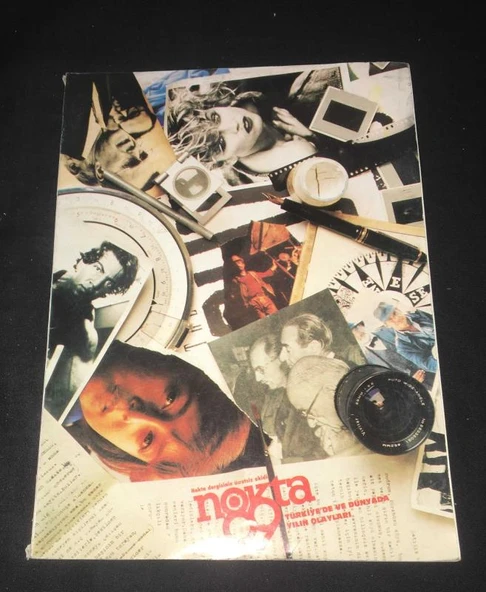 NOKTA Dergisinin Eki 1989 TÜRKİYE'DE VE DÜNYADA YILIN OLAYLARI (Sahafiye Kitap) ürün görseli 1