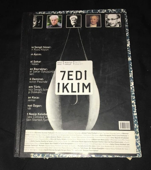 7EDİ İKLİM 2011 Sayı 251-252-253-254-255-256 [Tek Ciltte] (Sahafiye Kitap) ürün görseli 1