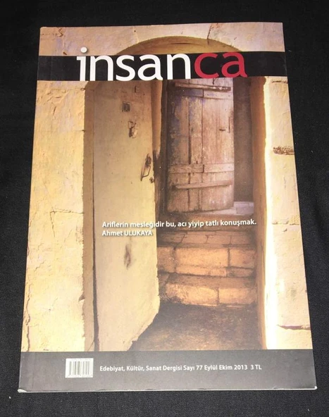 İNSANCA Dergisi Eylül Ekim 2013 Sayı 77 (Sahafiye Kitap) ürün görseli 1