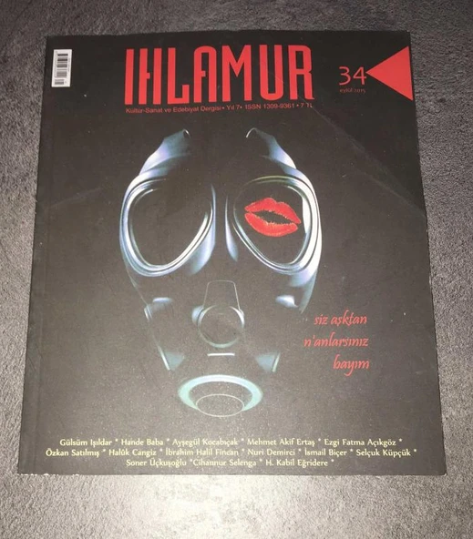 IHLAMUR Dergisi Eylül 2015 Sayı 34 (Sahafiye Kitap) ürün görseli 1
