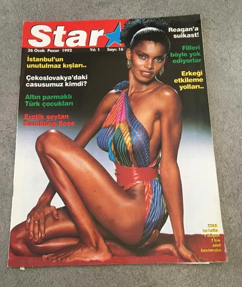 STAR Dergisi 26 Ocak 1992 Pazar Yıl 1 Sayı 16 İSTANBUL'UN UNUTULMAZ KIŞLARI (Sahafiye Kitap) ürün görseli 1