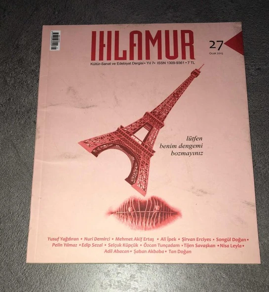 IHLAMUR Dergisi Ocak 2015 Sayı 27 (Sahafiye Kitap) ürün görseli 1